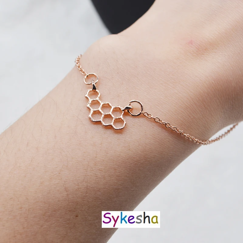 Sykesha новые молекулы браслет-Шарм химические молекулы эффектная научная структура химия допамин браслет ручной цепи