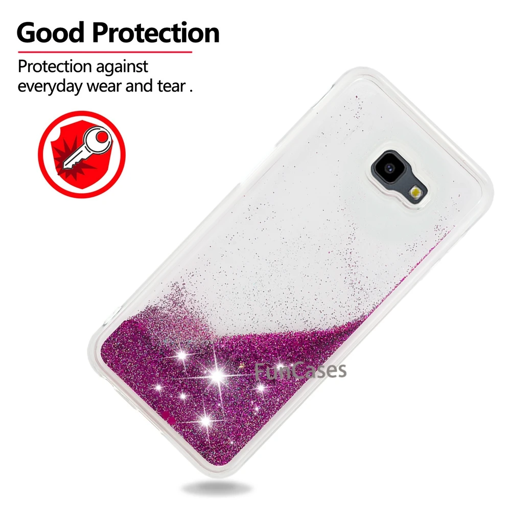 Горный хрусталь для samsung Galaxy J4 + плюс Чехол звезд диаманта Bling жидкий песок