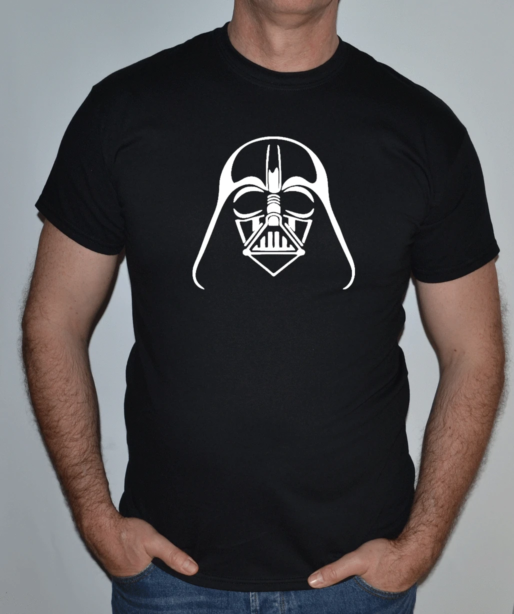 DARTH VADER ROGUE ONE STAR WARS MASK FUN футболка с принтом мужская одежда короткими рукавами
