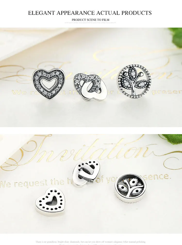 925 пробы серебро небесное, любовь и семья, навсегда сердца Petites fit Memory Box ожерелье стерлингового серебра ювелирные изделия аксессуары