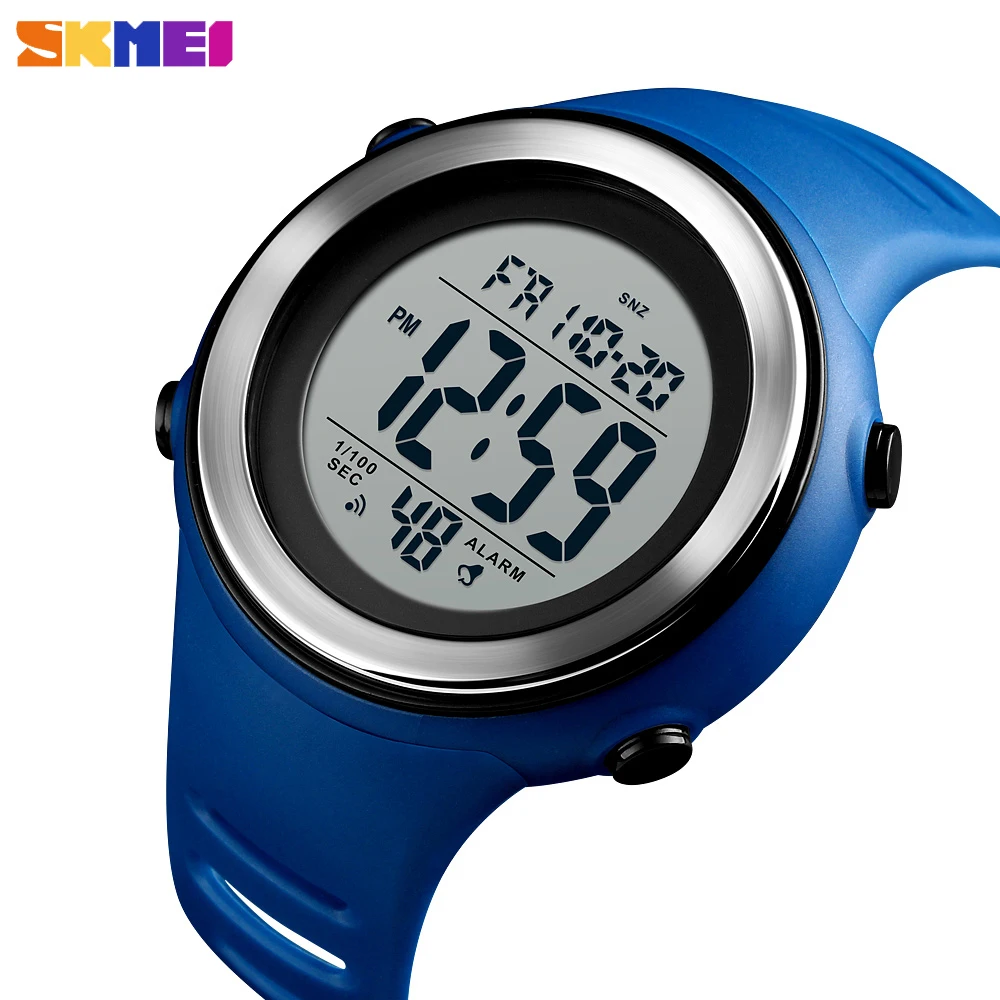 SKMEI новые армейские спортивные мужские часы модные уличные цифровые Chrono