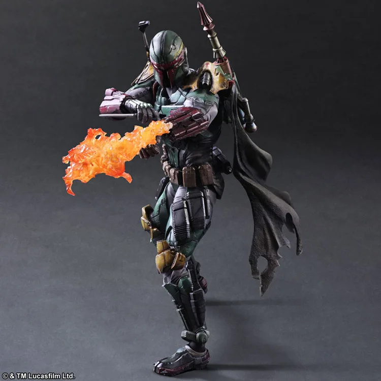Фигурки Звездные войны игрушки Kai ПВХ 270 мм аниме фильмы войны|play arts kai|arts kaistar wars boba