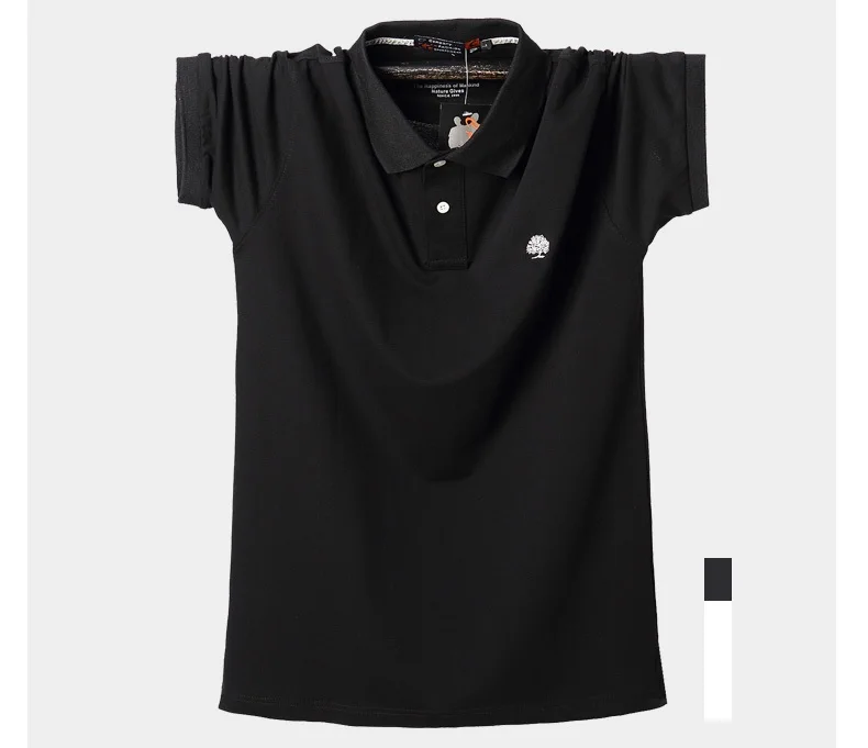 Мужская рубашка поло,, Мужская s Camisa Masculina, мужские хлопковые топы, футболки из Джерси, для больших и высоких мужчин, больше размера d, мужская рубашка, большой размер, летняя, 5XL
