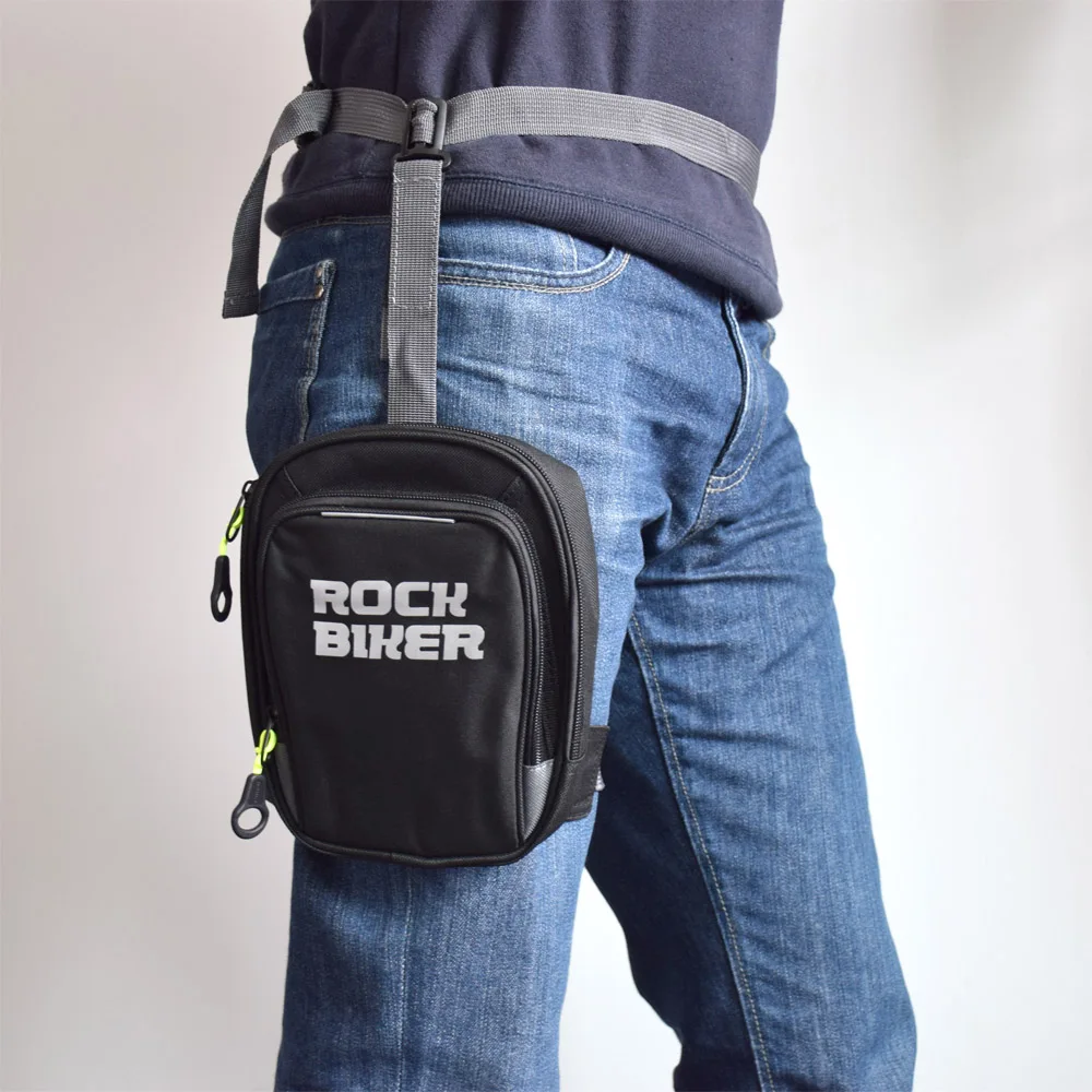 New 2019 ROCK BIKER Motorcycle leg bag Cycling pockets |