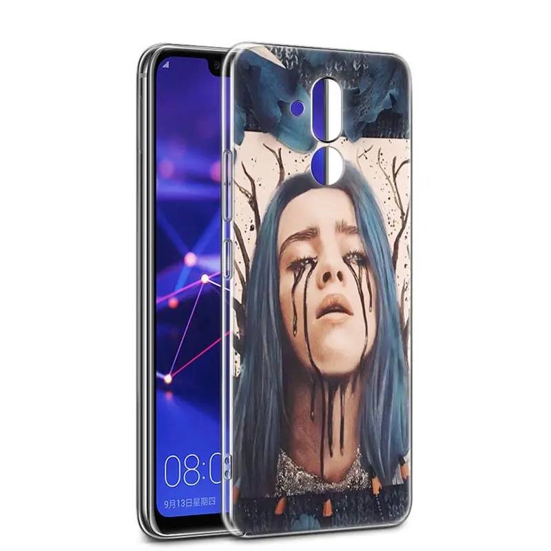 Горячая Billie Eilish Мягкий силиконовый чехол для телефона huawei mate 10 20 Lite Pro Enjoy 9S Y9 Y7 Y6 Y5 Pro Модный чехол