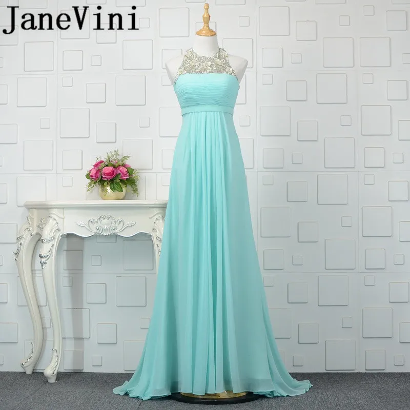 

JaneVini Chiffon Red Plus Size Bridesmaid Dresses with Hand Made Flowers Pearls A-Line Formal Long Prom Gowns Wedding Guest Wear