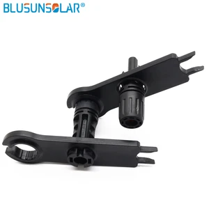 1 пара солнечных гаечных ключей 1500 В, разъем для солнечной панели, инструмент для разъединения, гаечные ключи, АБС-пластик, карманный солнечный ключ для разъемов