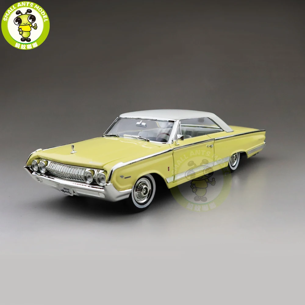 1/18 1964 MERCURY MARAUDER Road Фирменная литая модель автомобиля игрушки для мальчиков и