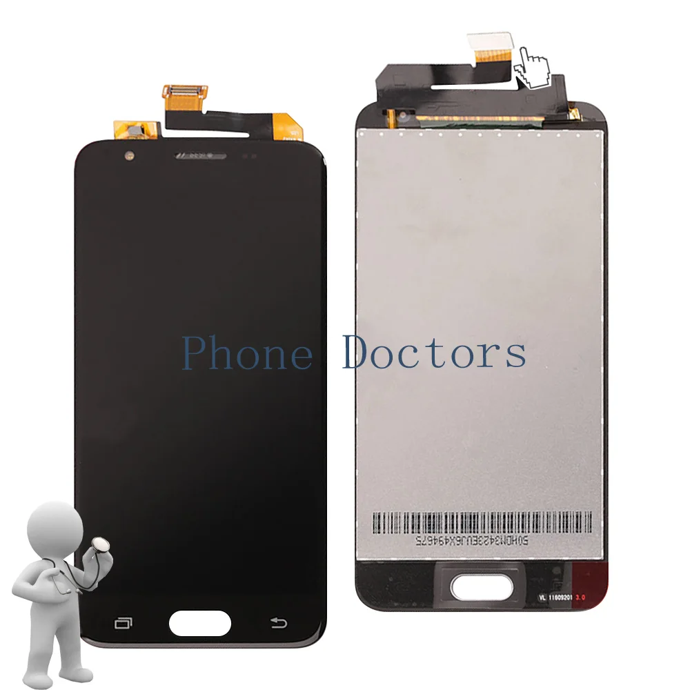 5 0 ''Сенсорный экран Digitizer + ЖК дисплей Дисплей в сборе для Samsung Galaxy J5 Prime G570 G570M