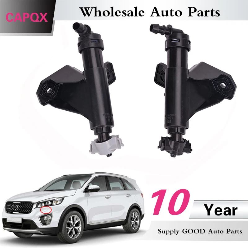 CAPQX для KIA Sorento передний бампер фары омывателя сопла струйный привод 98671 C5000 98672 C5000