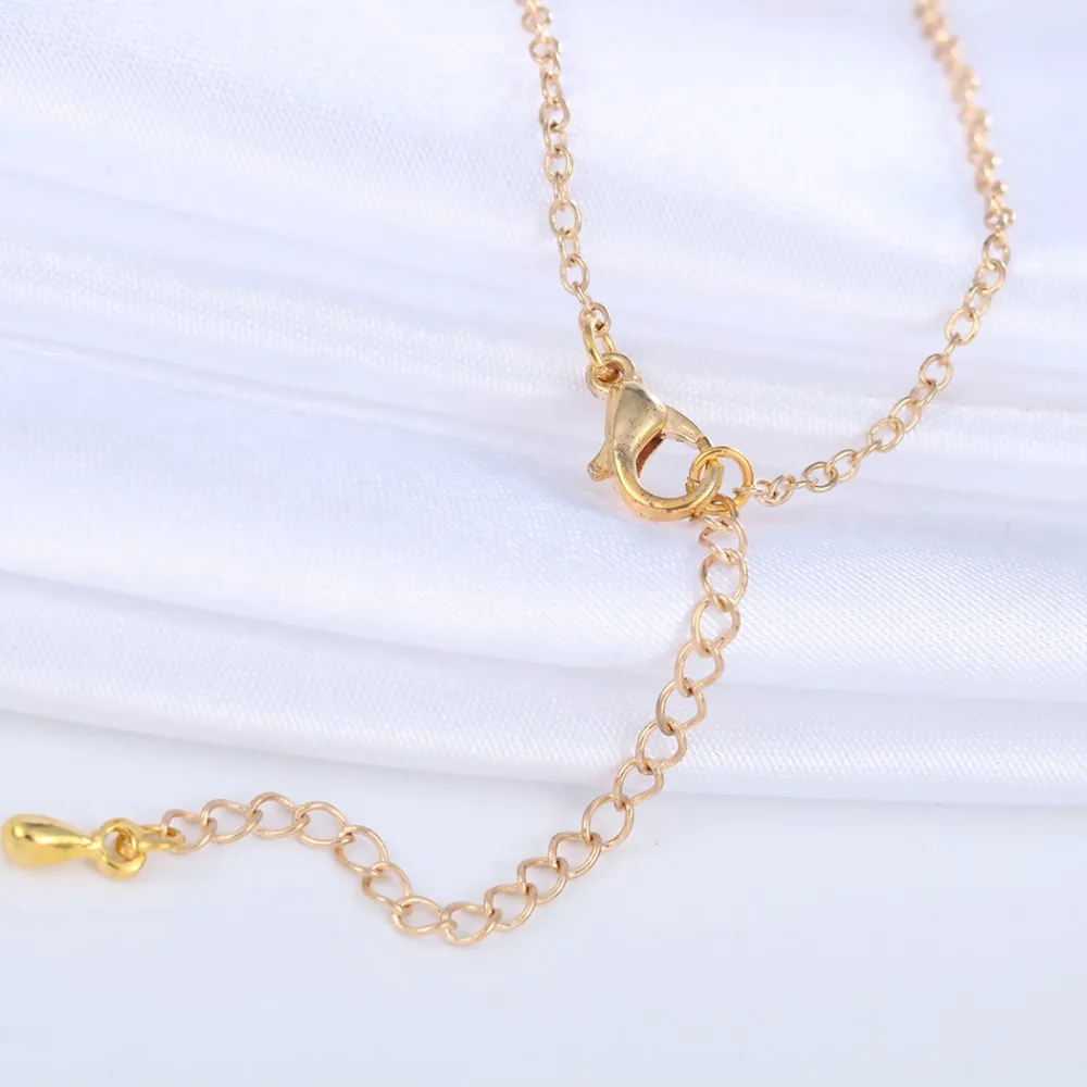 Лидер продаж корейский цветок орхидеи Женская Цветочная цепочка из сплава