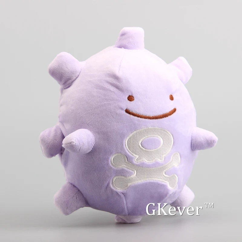 Аниме Ditto Koffing Metamon плюшевая игрушка мягкая кукла 10 ''25 см детский подарок