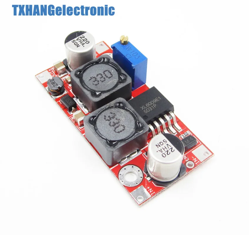 2 шт. повышающий понижающий DC Регулируемый преобразователь XL6009 модуль регулятор