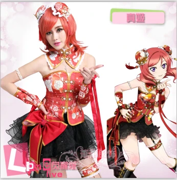 Lovelive Маки Nishikino Котори минами пробудить Love Live Косплэй Cheongsam hanayo qipao унисекс Ядзава eli uniforme пикантные - Цвет: Style 1