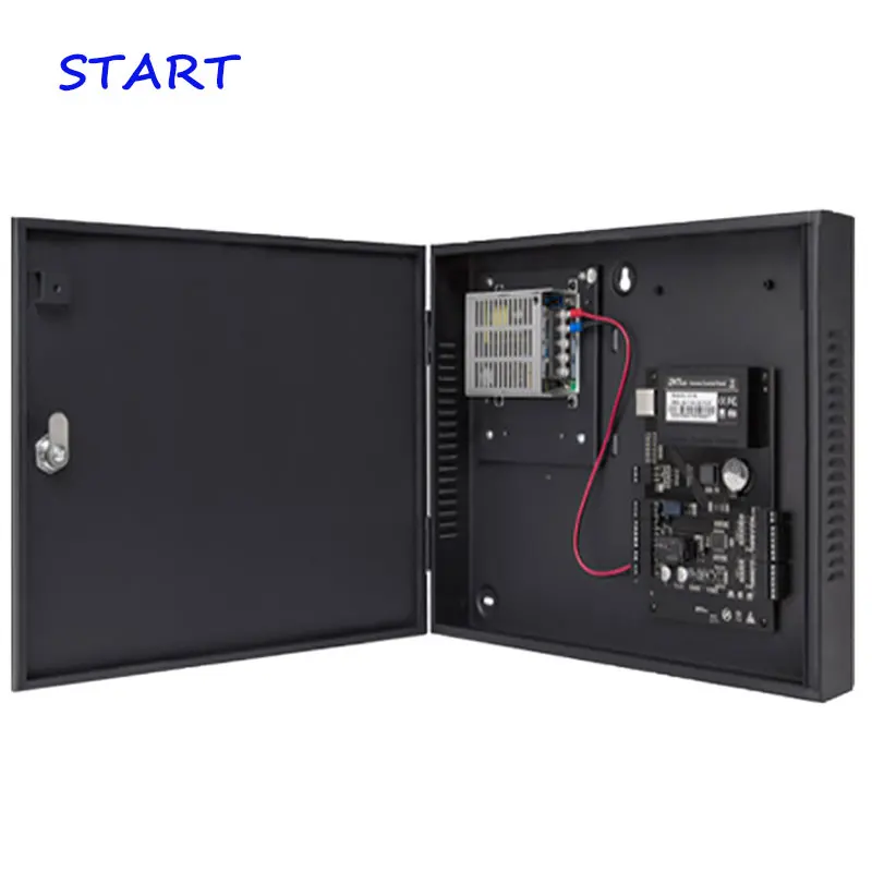 TCP/IP 4 doors access control panel board C3-400 door system + PSM030B Power Supply Unit and Box | Безопасность и защита