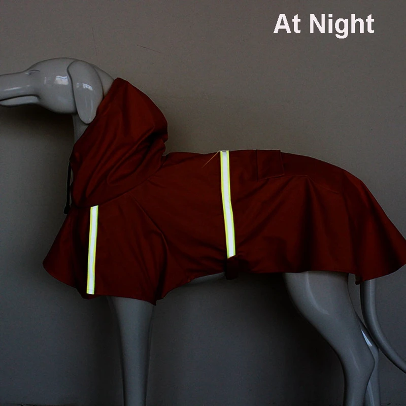 Модный дождевик для собак куртки маленьких новинка 2019 светоотражающий средних и