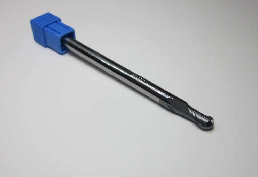 Удлиненный длинный хвостовик диаметром 6 мм R3.0 карбид вольфрама концевые фрезы с