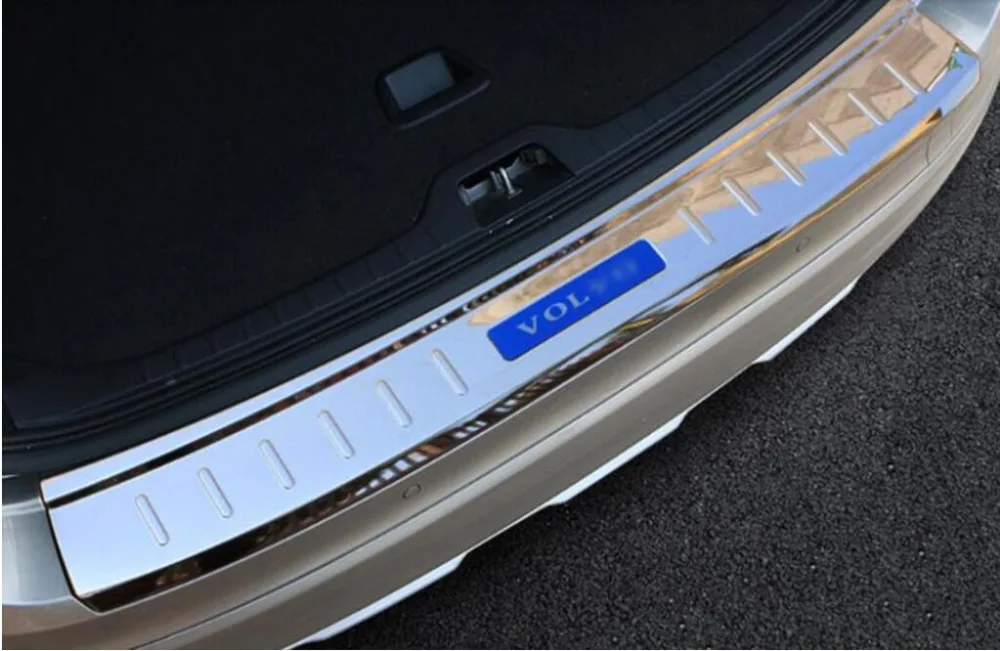 Автомобильные Внешние чехлы из нержавеющей стали защита заднего бампера