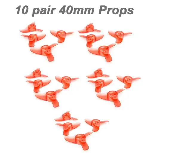 10pair of Props Emax Tinyhawk 75 мм F4 Magnum Mini 5,8G FPV Racing с камерой RC Drone 2~ 3S BNF с 2 парой 40 мм пропеллеров в подарок - Цвет: 10pair of Props