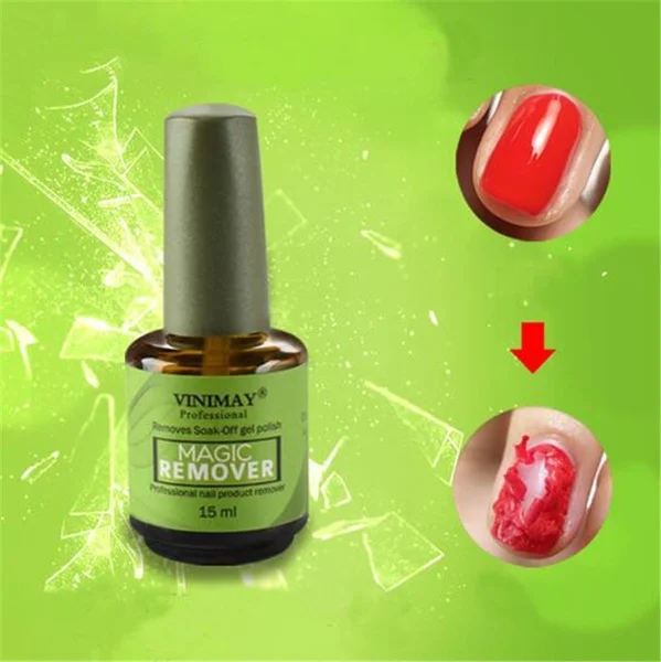 

2 Minutes Burst Nail Polish Gel Magic Remover Nail Polish Remover Soak off Nail Polish Degreaser Nail Art Primer Lacquer
