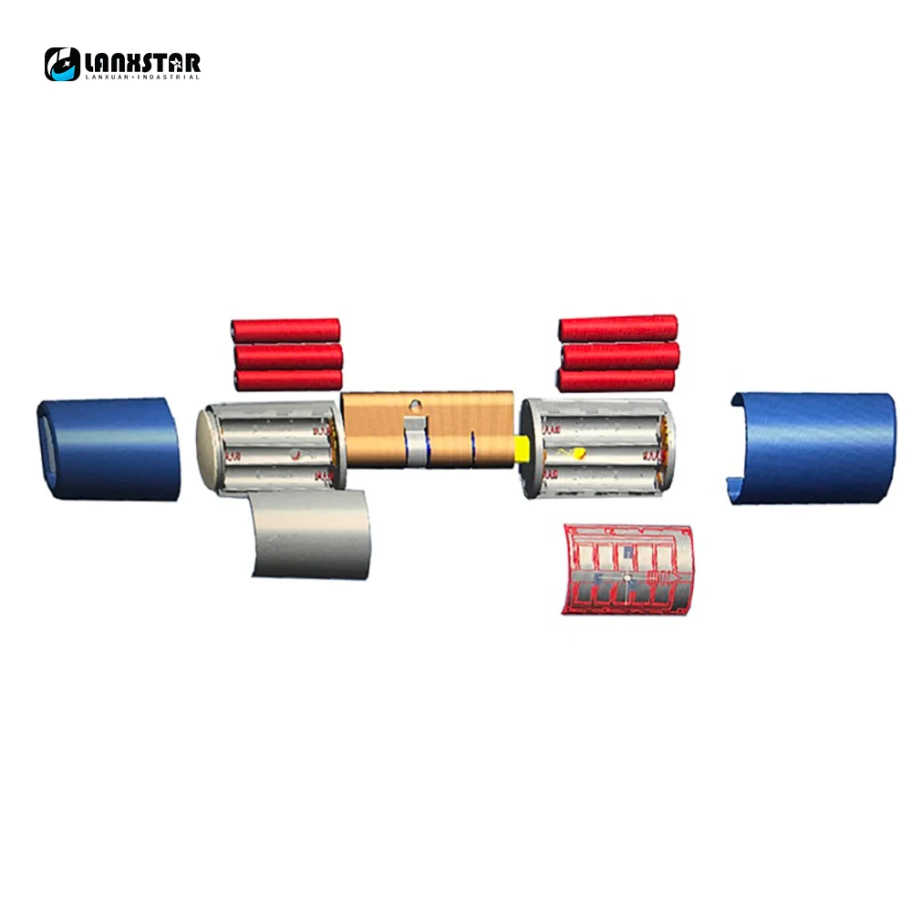 Умный электронный замок разблокировка паролем Bluetooth двойная боковая система
