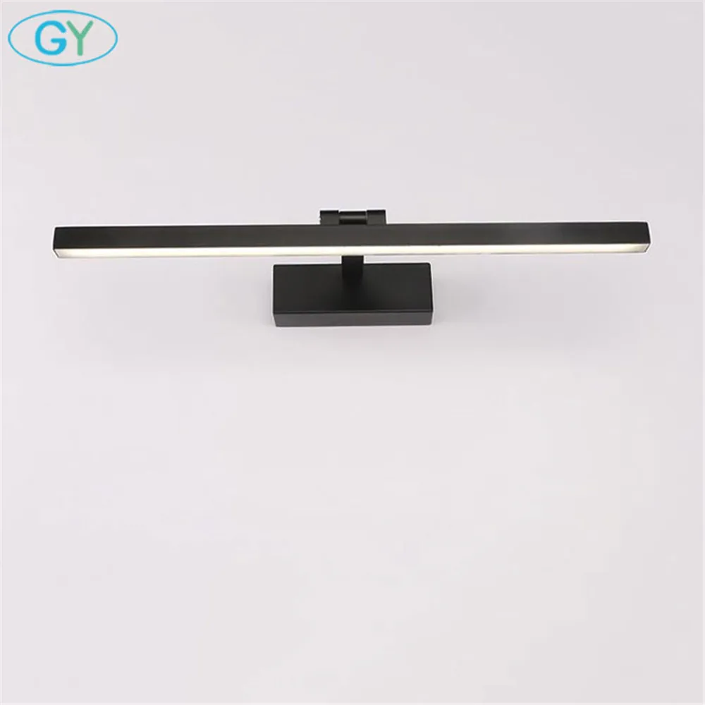 Светодиодный алюминиевый светильник для ванной длинный l40см l50см l60см l70см l90см