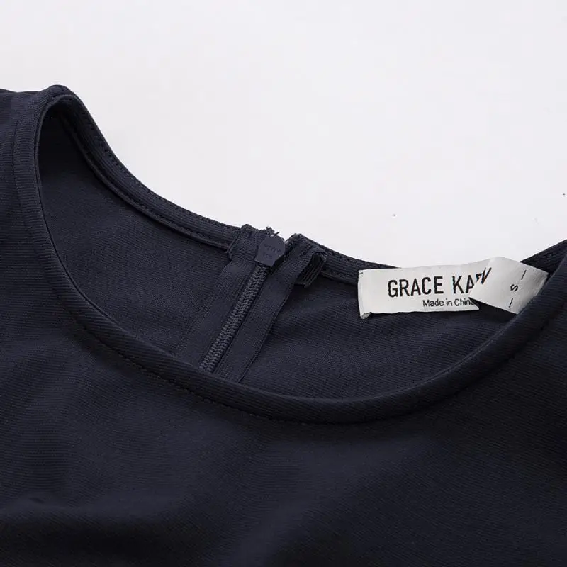 Классические платья-карандаш для женщин однотонное офисное женское платье без