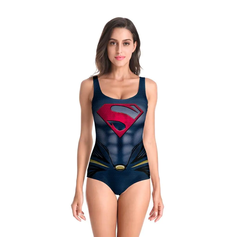 Deadpool Танкини Купальники Косплей женское сексуальное бикини для девушек