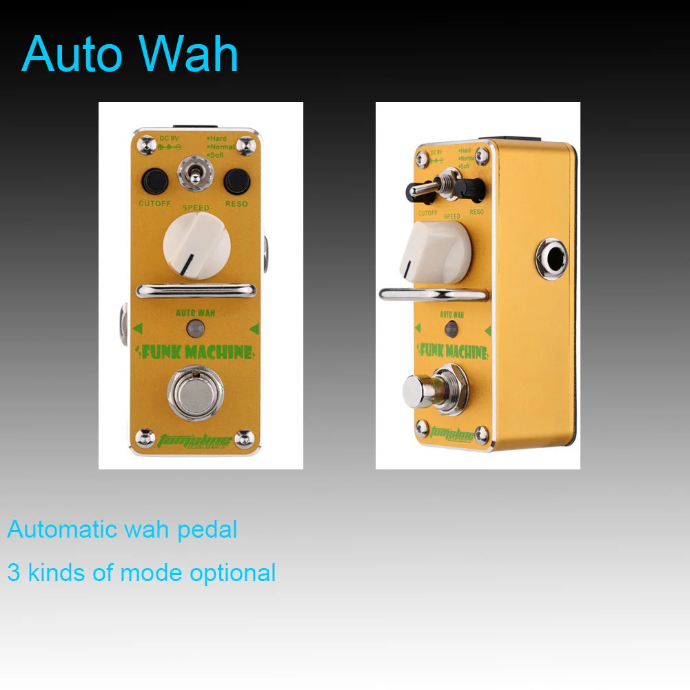 Tomsline Гитары эффект мини педали один эффекты тюнер хора Overdrive Booster Fuzz d.i эхо реверберации Wah равных сжатия педаль