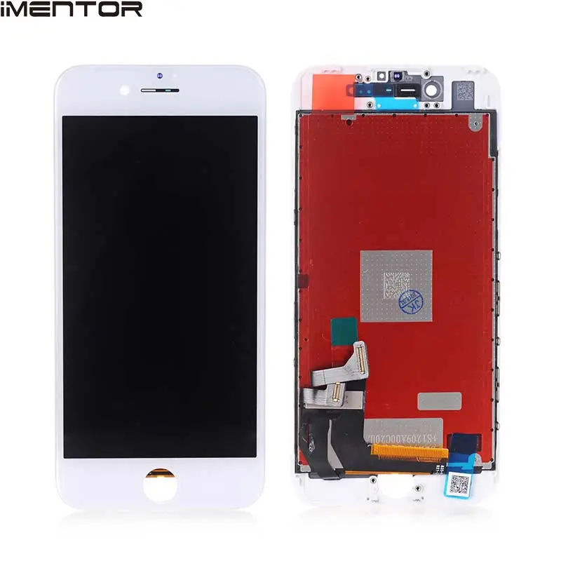 white 10 шт. продвижение TIANMA lcd для iphone 7 ЖК-дисплей сенсорный экран и замена закаленное стекло 10 шт - Цвет: white