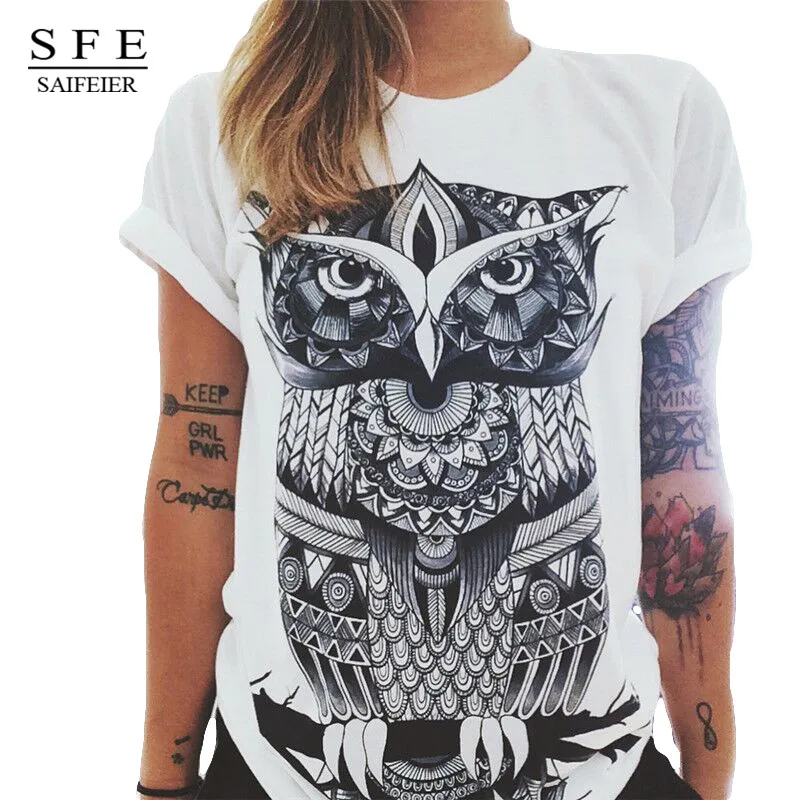 Lafayette Print T-Shirt Short Sleeve Letter Printed Women T shirt White Combed Cotton Fashion Woman Tee Women's 2129 | Женская