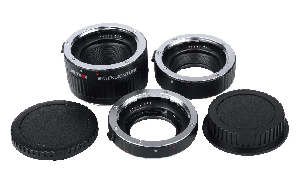 VILTROX металлическое Крепление Автофокус AF Макро адаптер для canon EOS 760D 80D 7D 5D4 5DSR камера с 12 мм+ 20 мм+ 36 мм удлинитель