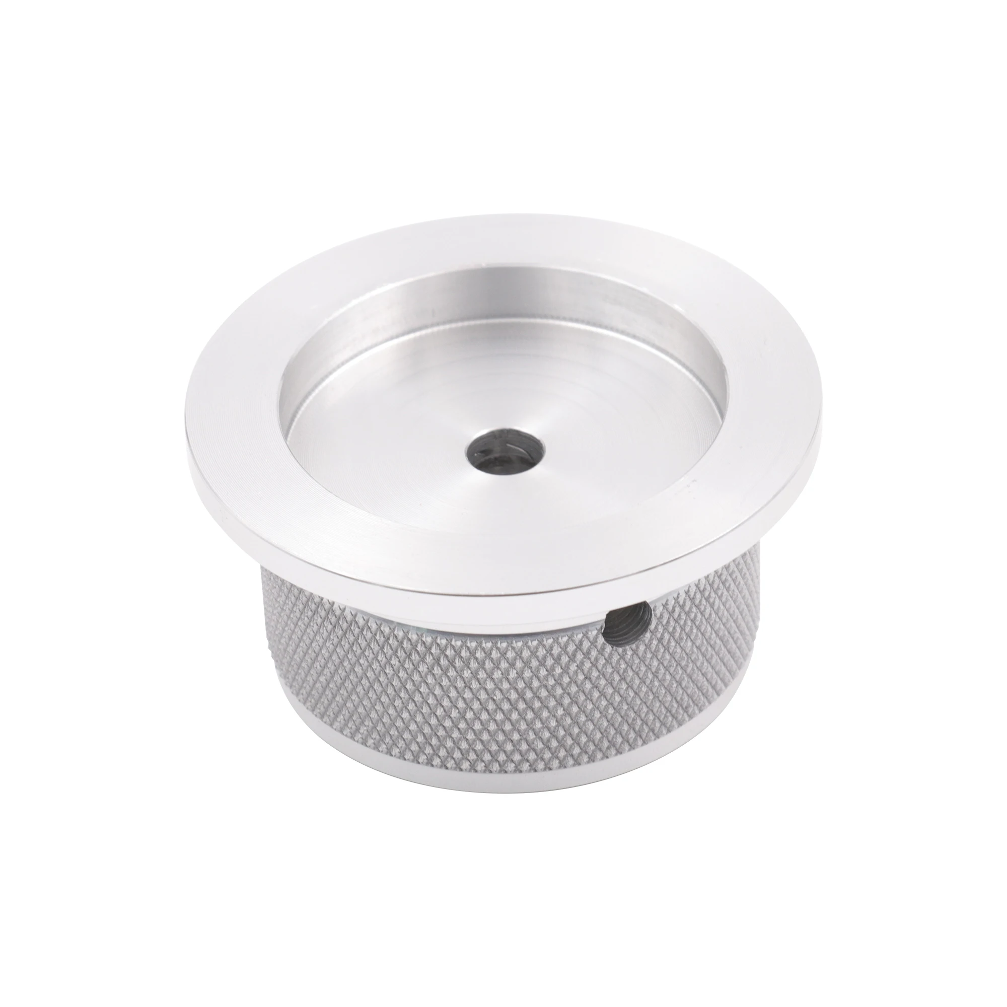 

POTENTIOMETER KNOB 50x25mm Machined Solid Full Aluminum Volume Sound Control Cap for Amplifier DAC CD Speaker DIY 6mm Shaft Hole