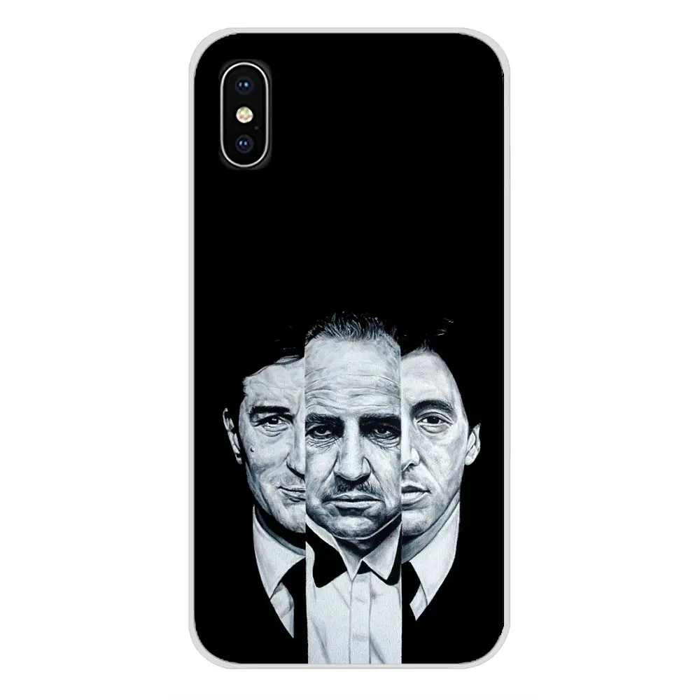 Scarface Godfather аксессуары чехлы для телефонов Чехлы Samsung Galaxy S3 S4 S5 Mini S6 S7 Edge S8 S9 S10 Lite Plus