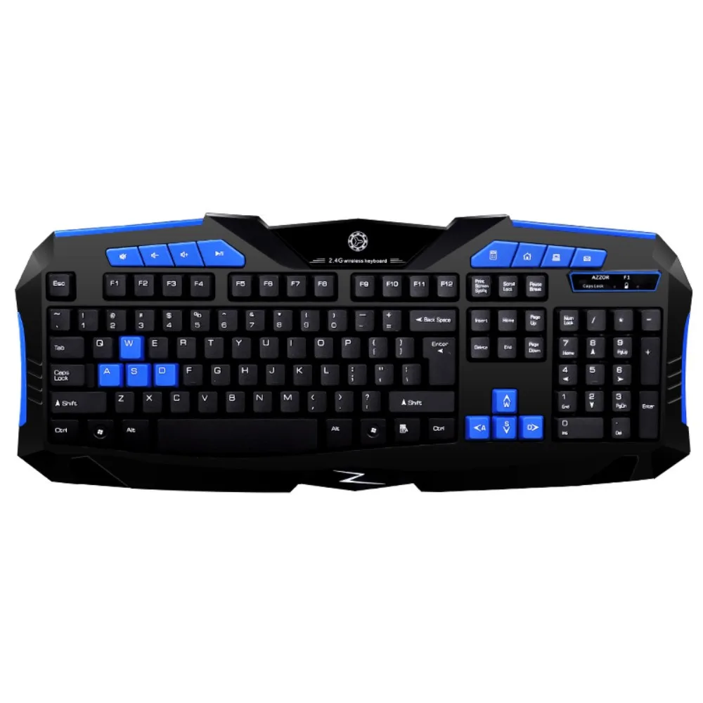 Игровая мышь Беспроводная 2 4G Клавиатура и набор компьютерный мультимедийный