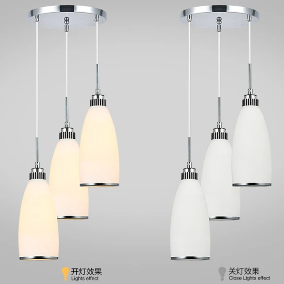 Современный Маленький модный подвесной светильник простой стеклянный лампа для