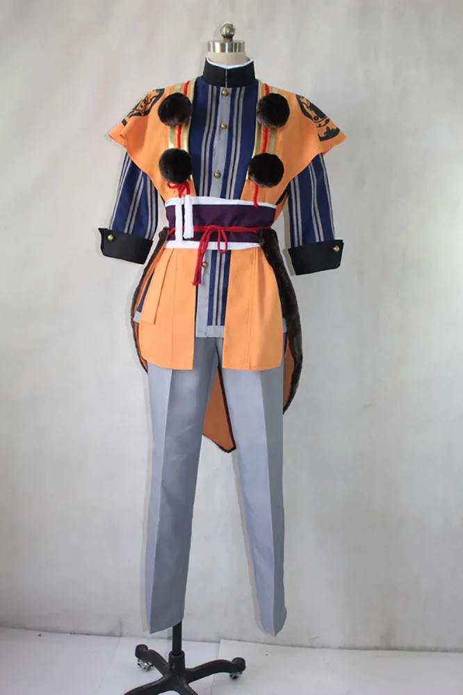 Костюм для косплея Yamabushi Kunihiro Touken Ranbu повседневная одежда костюм на заказ|Игровые