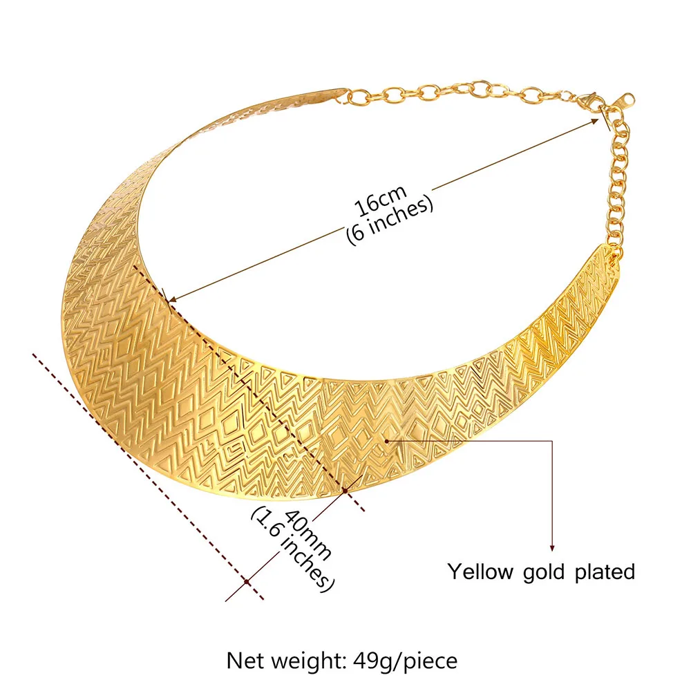 Высокий крутящий момент для женщин заявление Чокер ожерелье в стиле панк с