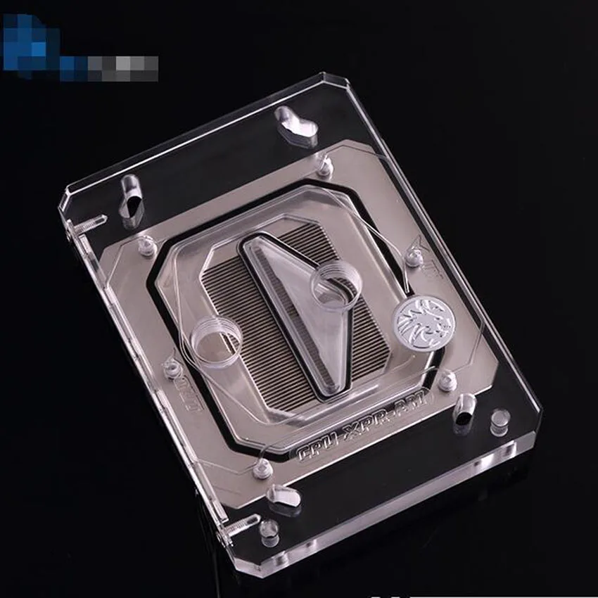 Блок водяного охлаждения процессора с RGB светодиодсветильник кой для платформы