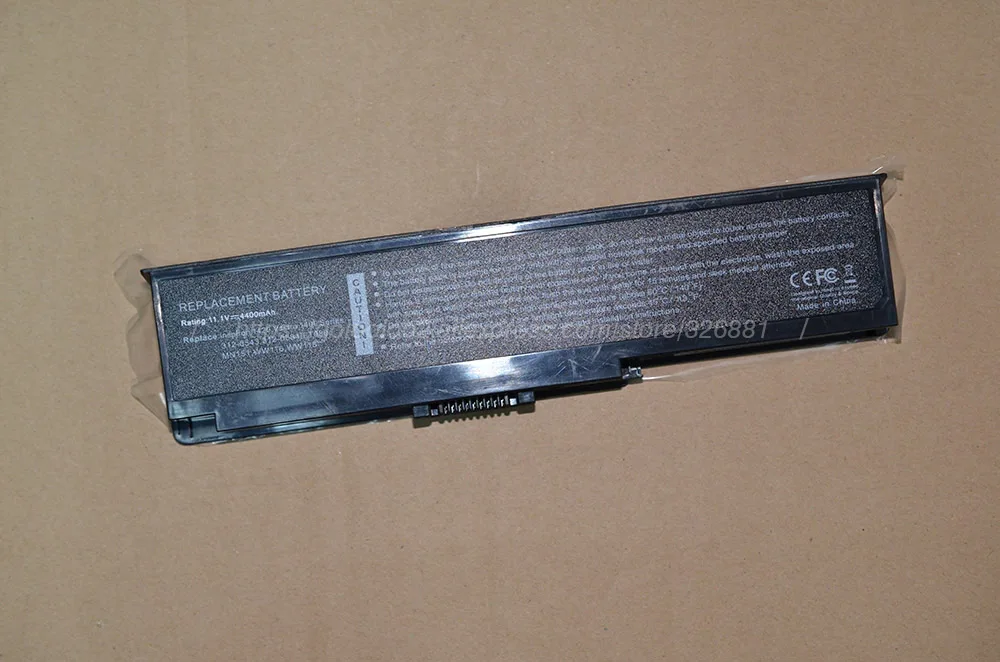 Golooloo 4400MaH лаптоп с Батарея для dell Inspiron 1420 Vostro 1400 312-0543 312-0584 451-10516 FT080 FT092 KX117 NR433 WW116 |