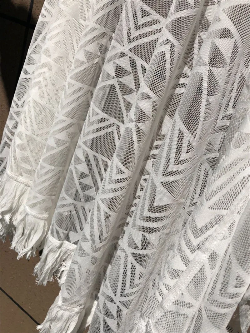 Для женщин Кружевная туника Пляжная накидка ванный комплект Cover up