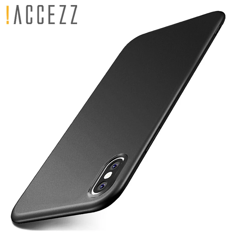 ! ACCEZZ ТПУ Мягкий матовый чехол для телефона Apple iphone XS MAX XR X 8 7 6 6S Plus Роскошный