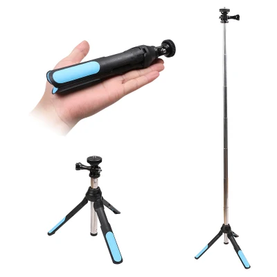 Беспроводная селфи-Палка с Bluetooth штатив для iPhone Samsung Xiaomi Huawei смартфон Gopro Hero 7 6 5 4 3