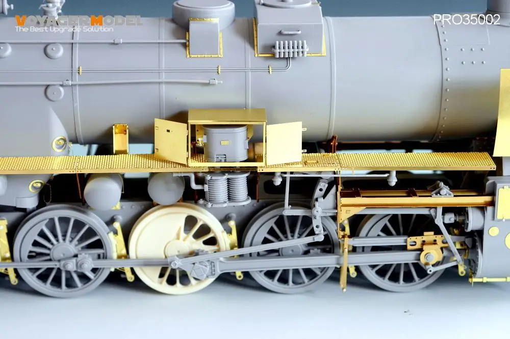 KNL HOBBY Voyager модель PRO35002 Bavaria BR52 паровоз роскошная версия модифицированного металлического выгравированного набора деталей