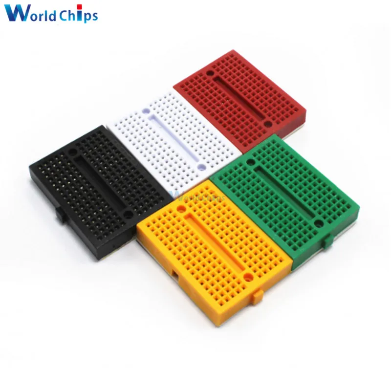 Детская макетная мини плата без пайки для тестирования прототипов 170 точек