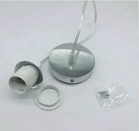 E27 базовые детали потолка аксессуары железный подвесной набор для светильник