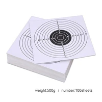 100 sheets archery target training paper face for arrow bow shooting hunting practice paper archery accessories 1414cm