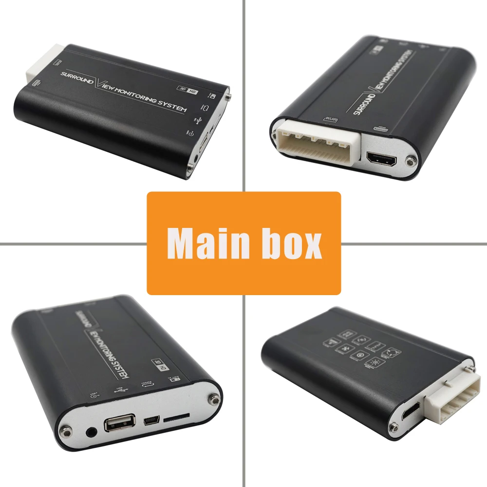 Горячая Распродажа 360 бесшовный цифровой видеорегистратор с объемным обзором DVR