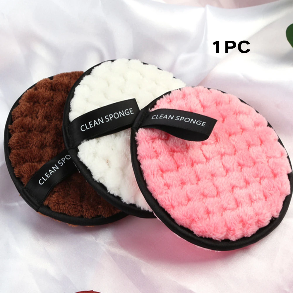 Remover Skin Care Soft Lazy People Tools Microfiber Makeup Removing Puff Sponge Practical Face Wash Cleansing Cosmetic Pad |