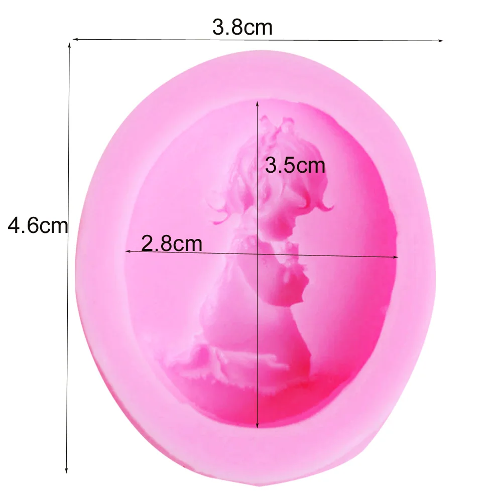 Byjunyeor M342 Baby Angel UV силиконовая форма помадка шоколадные конфеты леденец кристалл